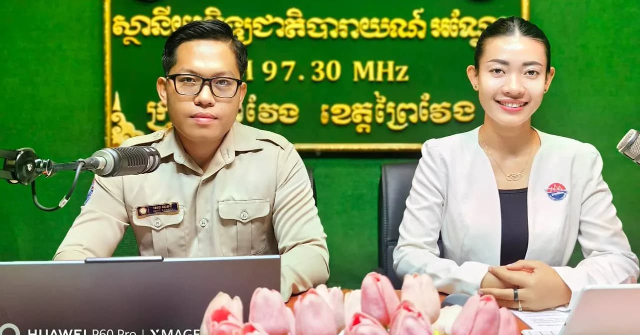 លោក សេង សាមឌី អនុប្រធានការិយាល័យបច្ចេកទេសនៃមន្ទីរសាធារណការ និងដឹកជញ្ជូន ខេត្តព្រៃវែង បានអញ្ជើញជាវាគ្មិន ក្នុងកម្មវិធីសន្ទនាមតិ