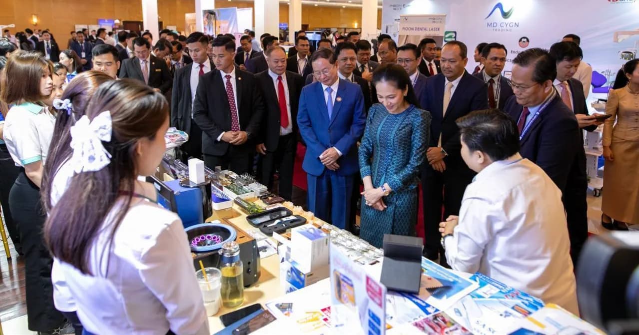លោកជំទាវបណ្ឌិត ពេជ ចន្ទមុន្នី អញ្ជើញជាអធិបតី ពិធីបើកសន្និសីទទន្តសាស្ត្រប្រចាំឆ្នាំរបស់ TYDA លើកទី២