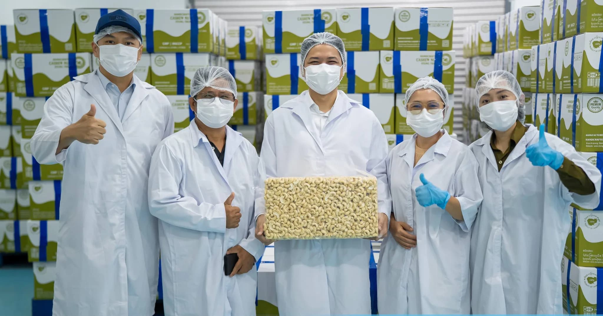 Ministry of Commerce Brings Cambodian Cashews to the UK in First Historic Shipment for Whitworths