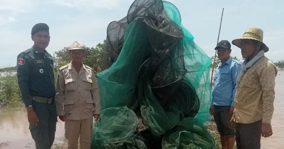 លទ្ធផលការងាររបស់ខណ្ឌរដ្ឋបាលជលផលនៃមន្ទីរកសិកម្ម រុក្ខាប្រមាញ់ និងនេសាទខេត្ដព្រៃវែង