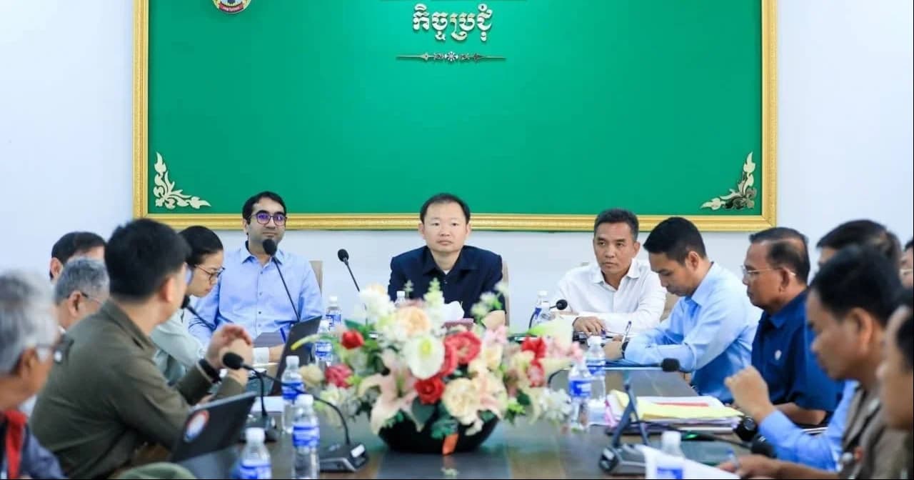កិច្ចប្រជុំត្រួតពិនិត្យវឌ្ឍភាពនៃការអនុវត្តគម្រោងអភិវឌ្ឍន៍ហេដ្ឋារចនាសម្ព័ន្ឌទីក្រុង(UIDP)