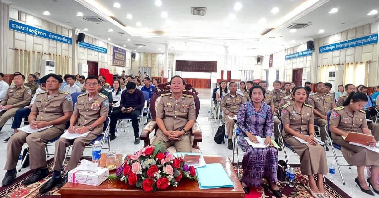 អភិបាលរងស្រុកព្រះនេត្រព្រះ ចូលរួមវេទិកាពិគ្រោះយោបល់ស្តីពីការរៀបចំកម្មវិធីវិនិយោគបីឆ្នាំរំកិល ឆ្នាំ២០២៧-២០២៩