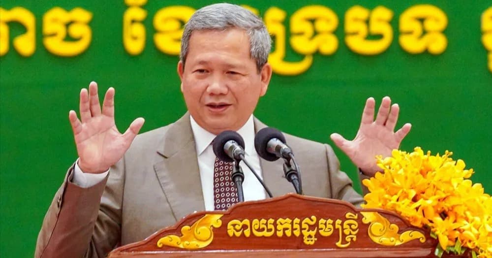 សម្ដេចធិបតី ហ៊ុន ម៉ាណែត៖ រដ្ឋមន្រ្ដីការបរទេសអាម៉េរិក បានស្នើសុំឱ្យថៃ ឈប់ធ្វើសកម្មភាពណាដែលបង្កើនកំដៅ និងសកម្មភាពណាដែលជាការវាតទីយកទឹកដីកម្ពុជា