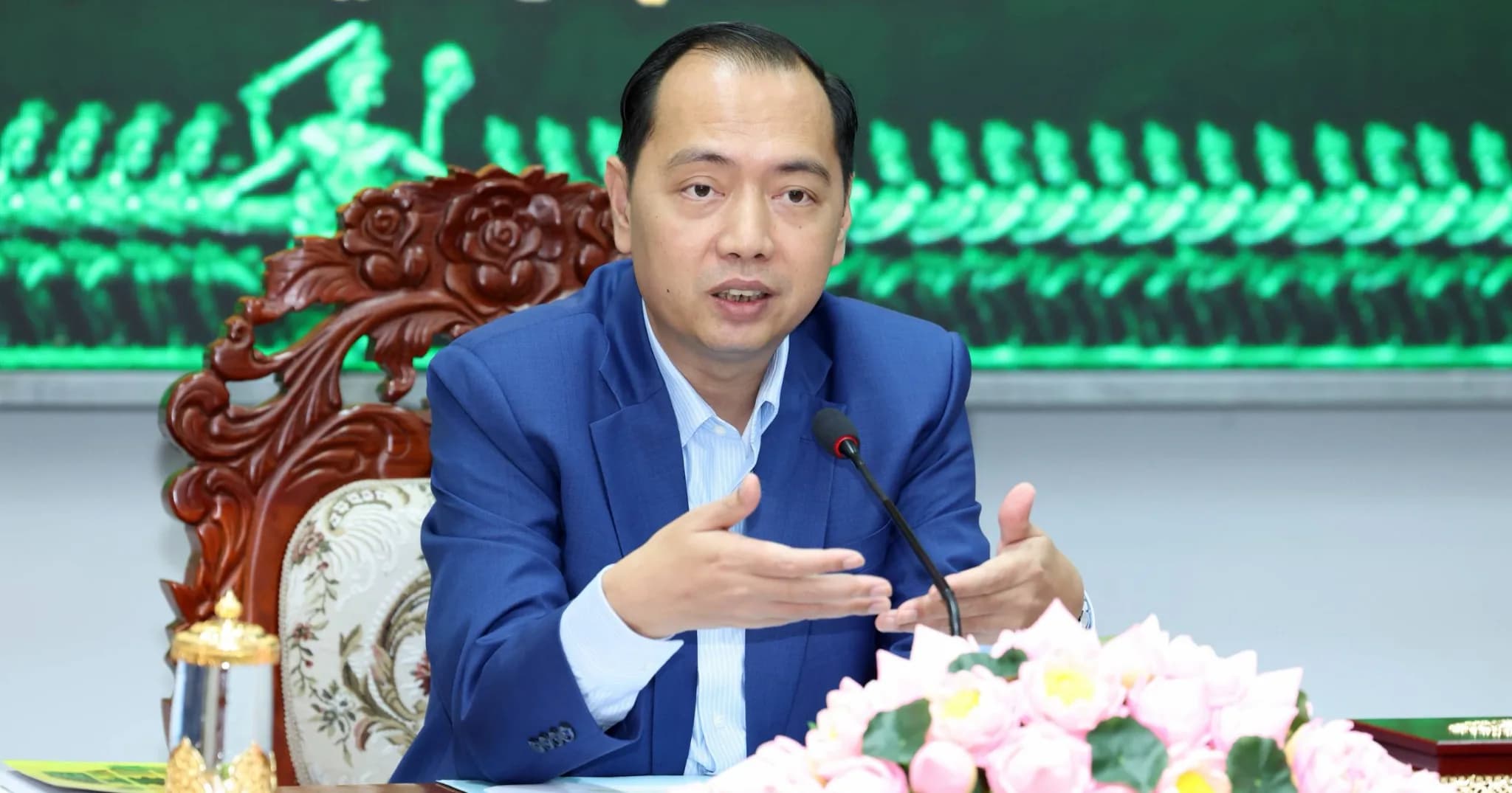 ឯកឧត្តម នេត្រ ភក្ត្រា អញ្ជើញជាអធិបតីកិច្ចប្រជុំពិនិត្យនិងពិភាក្សាលើសេចក្តីព្រាងប្រកាសអន្តរក្រសួង រវាងក្រសួងព័ត៌មាន និងក្រសួងប្រៃសណីយ៍